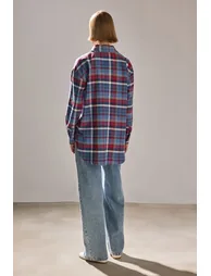 OVERSIZED CHECKED SHIRT - 3