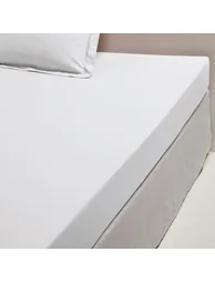 شرشف سرير قطن بحواف مطاطية - 1