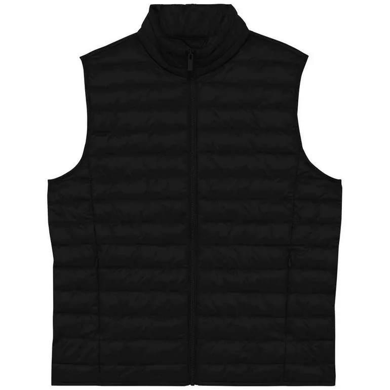 Native Spirit Mens Light Recycled Body Warmer - Black