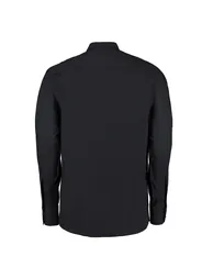Kustom Kit Mens City Business Long-Sleeved Formal Shirt - Black - 1
