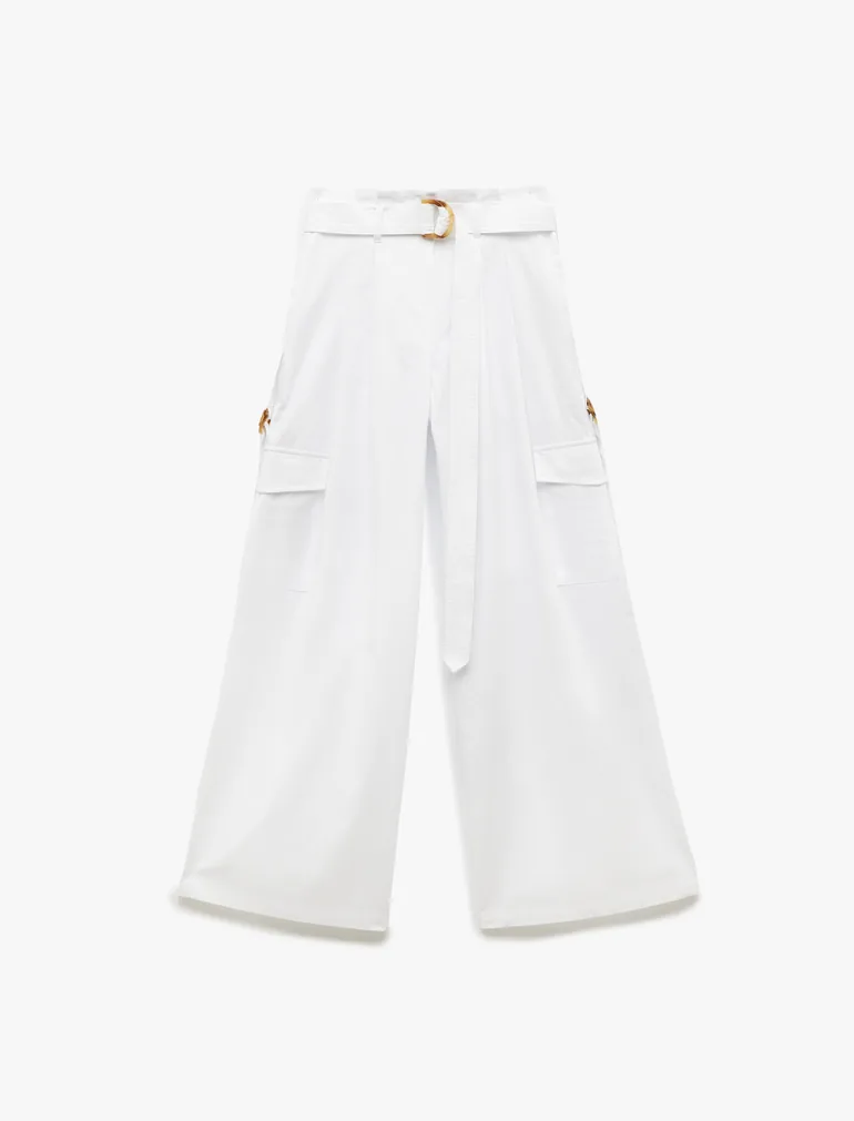 Wide-Leg Trousers - 3