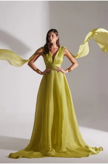 Emily Flared Evening Dress