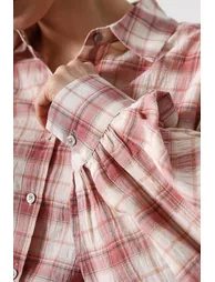 Pink Woven Bottom - Top Set - 7