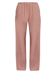 Light Pink Soft Fleece Pinstripe Trouser - 4