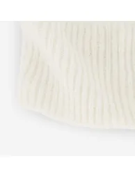 Fleece-Lined Neck Warmer BEIGE - 3