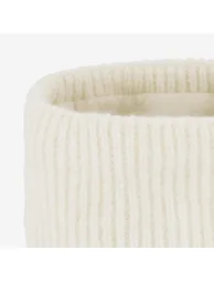 Fleece-Lined Neck Warmer BEIGE - 2