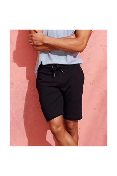 Mens Recycled Jersey Shorts - Black