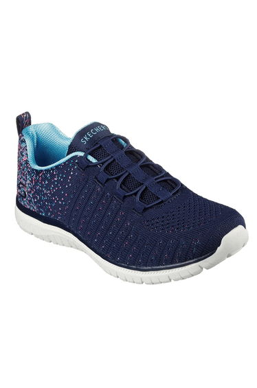 Skechers Womens/Ladies Virtue Trainers - Navy/Blue