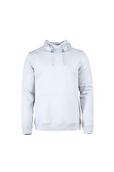 Printer Mens Fastpitch Hoodie - White