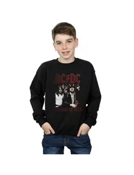 AC/DC Boys Highway To Hell Cotton Sweatshirt - Black - 1