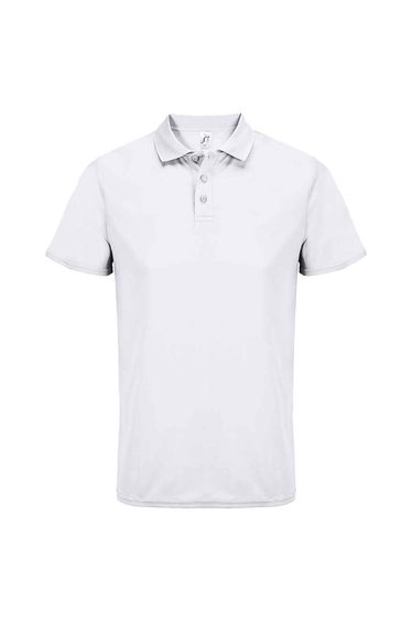 SOLS Unisex Adult Pitcher Recycled Polyester Polo Shirt - White