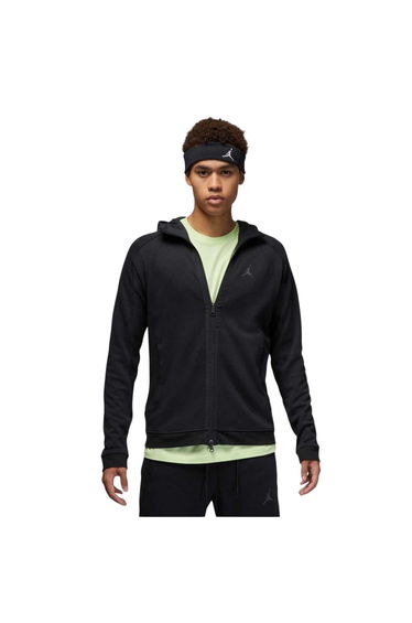 Nike Mens Air Jordan Dri-FIT Full Zip Hoodie - Black