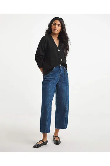 كارديغان سيمبلي بي أسود بأكمام طويلة