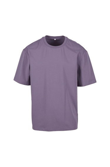 Build Your Brand Mens Sorona Loose Fit T-Shirt - Dusty Purple