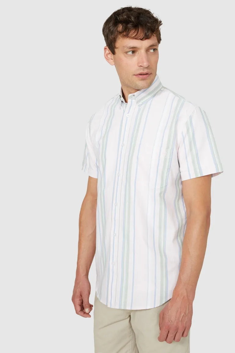 Oxford Multi Stripe - pink - 3