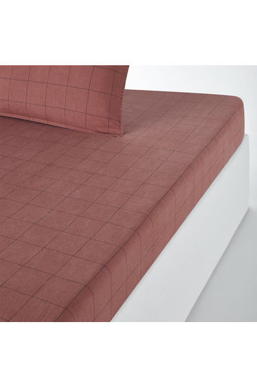 Monille Washed Cotton Fitted Sheet