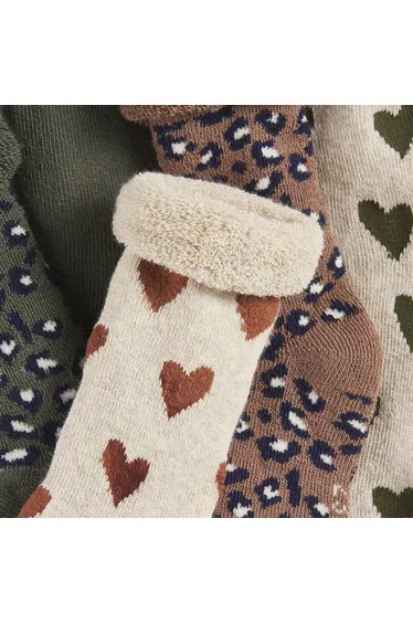 Fleece Socks in Pack of 5 Pairs