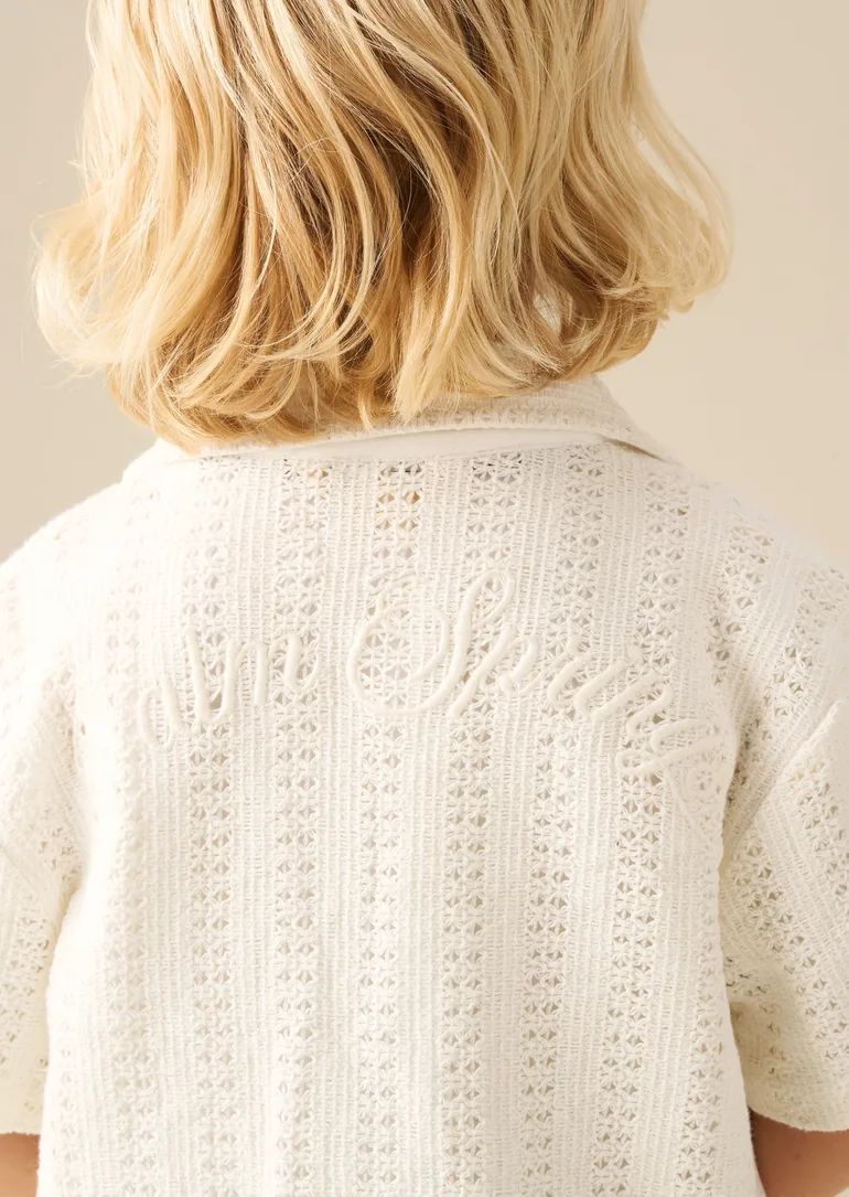 Bradley Crochet Embroidered Shirt - 4