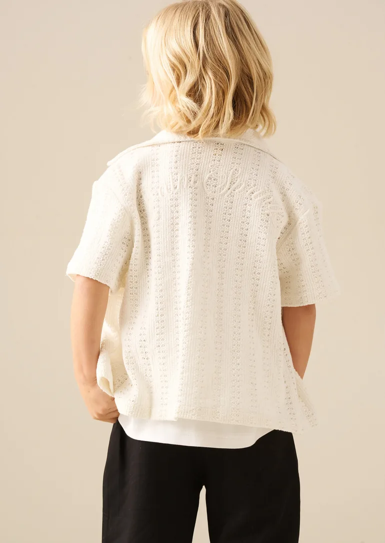 Bradley Crochet Embroidered Shirt - 1