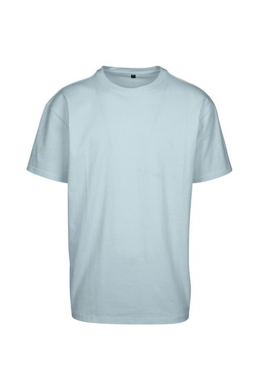 Build Your Brand Unisex Adult Basic Light Loose T-Shirt - Powder Blue