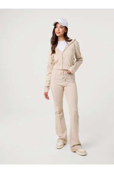 Zip Up Cropped Hoodie