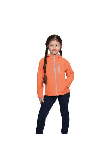 Trespass Childrens/Kids Kian Softshell Jacket - Sunset