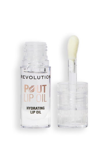 Revolution Pout Lip Oil Lychee Clear