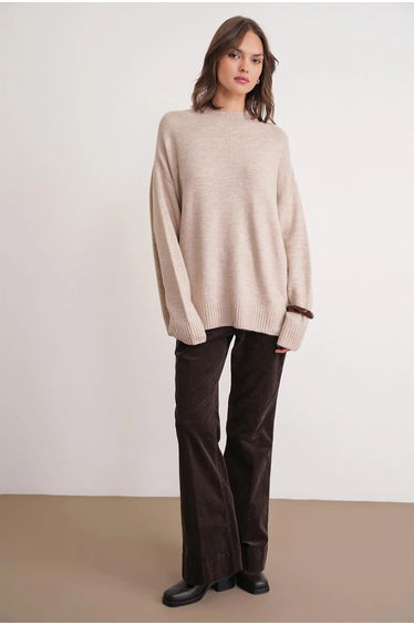 Mixray Oversized Knitwear Sweater