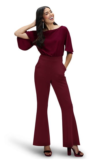 Drop Shoulder Jumpsuit