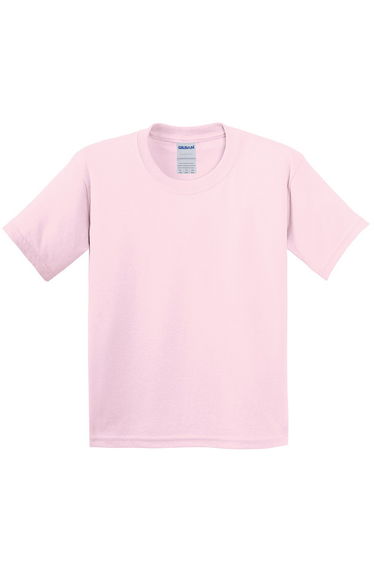 Gildan Childrens Unisex Soft Style T-Shirt (Pack Of 2) - Light Pink