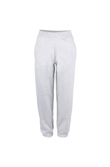 Awdis College Cuffed Sweatpants / Jogging Bottoms - Heather Grey