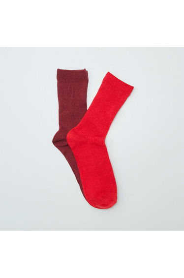 Wool socks RED