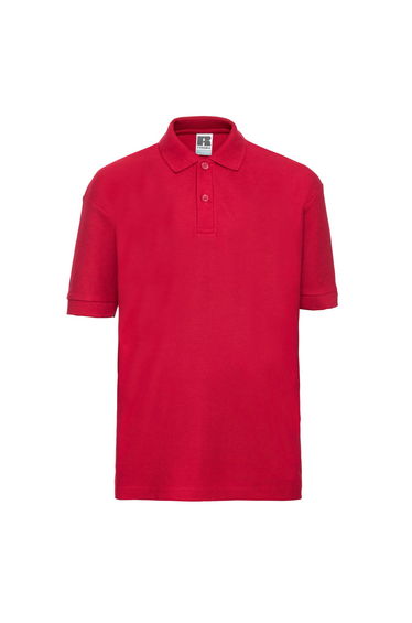 Russell Childrens/Kids Polo Shirt - Classic Red