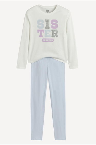 Jersey Pyjamas, Sister Forever Print