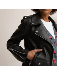 Leather Biker Jacket - 2