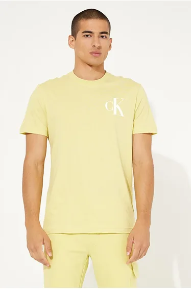 CALVIN KLEIN JEANS COLOR MONOGRAM GRAPHIC TEE S/S