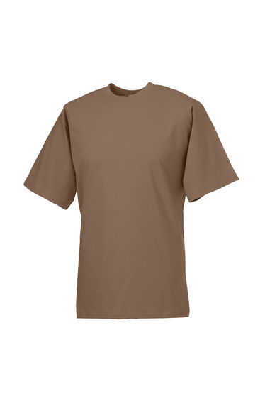 Jerzees Colours Mens Classic Short Sleeve T-Shirt - Mocha