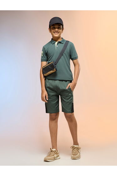 Boys Slim Fit Sports Shorts with TS FLEXI