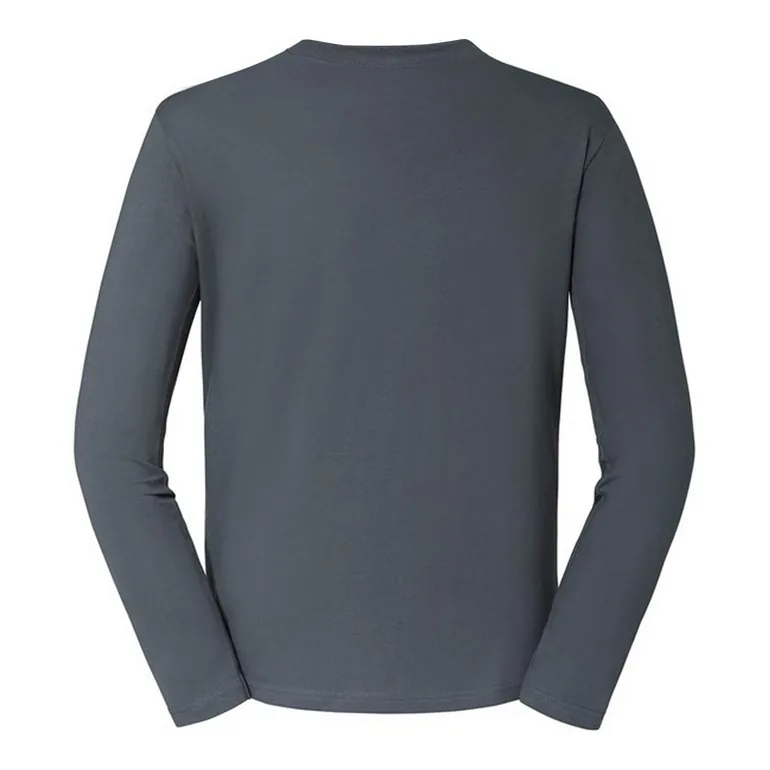 Russell Mens Classic Long-Sleeved T-Shirt - Convoy Grey - 1