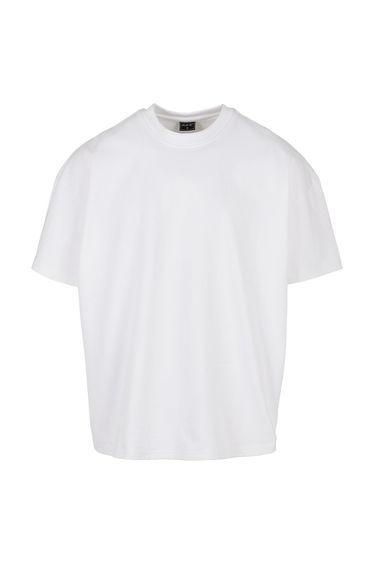 New Morning Studios Mens Jersey Cotton Oversized T-Shirt - White