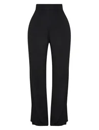 Shape Black Jersey Wide Leg Trouser - 2