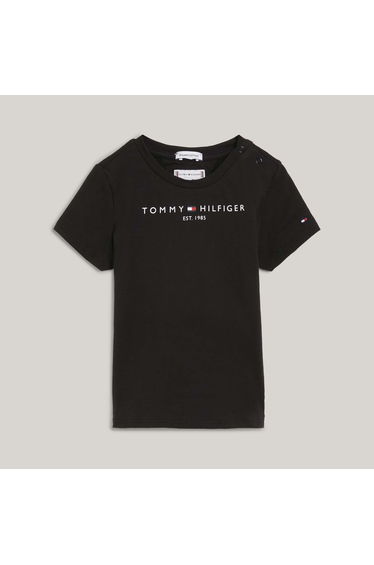 Boy's Tommy Hilfiger Juniors Essential T-Shirt in Black