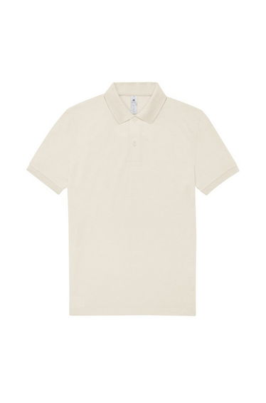 B&C Mens My Polo Shirt - Off White