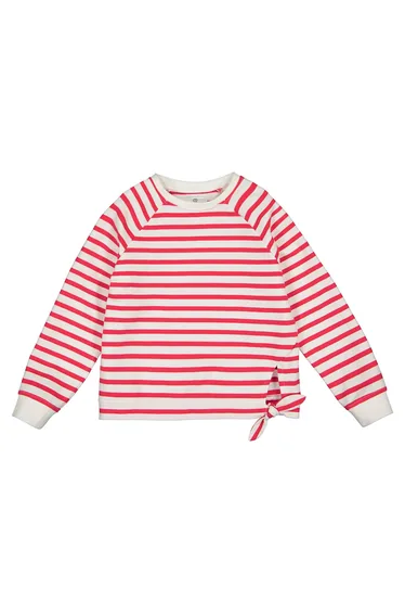 Striped Crew Neck Sweatshirt