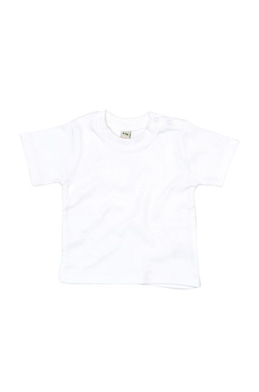 Babybugz Childrens/Kids Organic Cotton T-Shirt - White