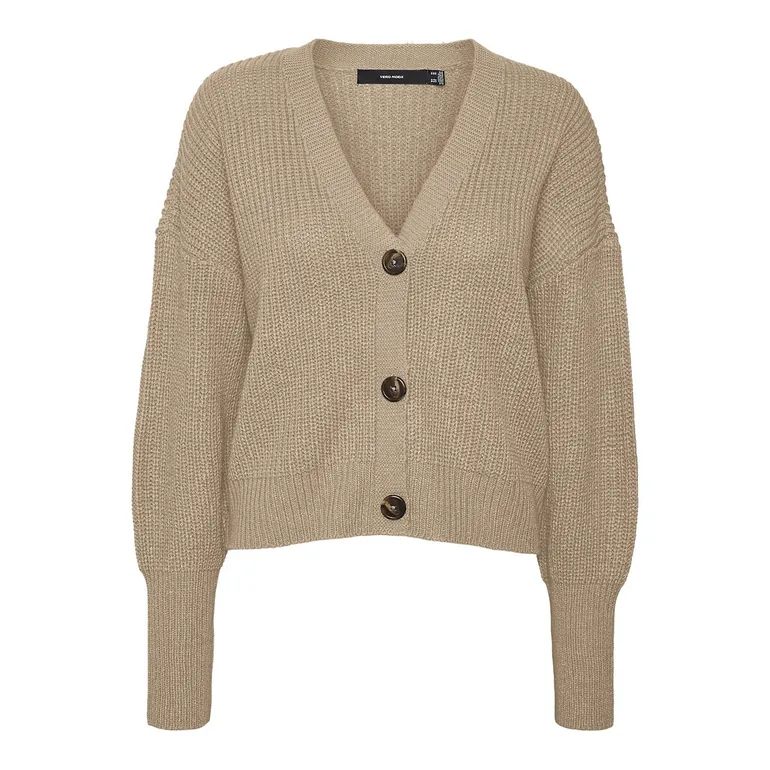 Short Buttoned Cardigan - 4