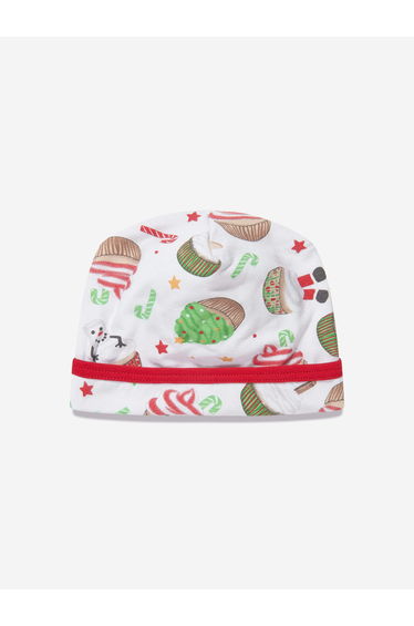Baby Festive Cupcakes Hat in White