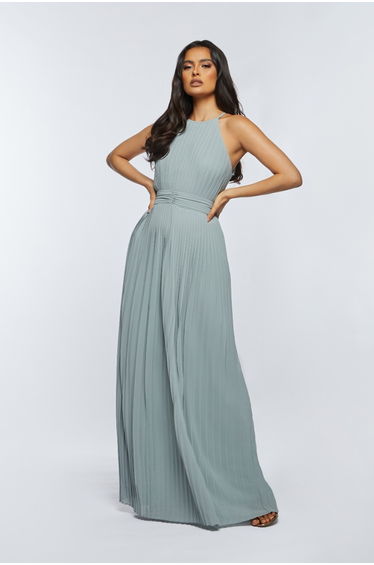 TFNC Serene Sage Green Maxi Dress
