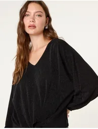 Tie Front Top - 3