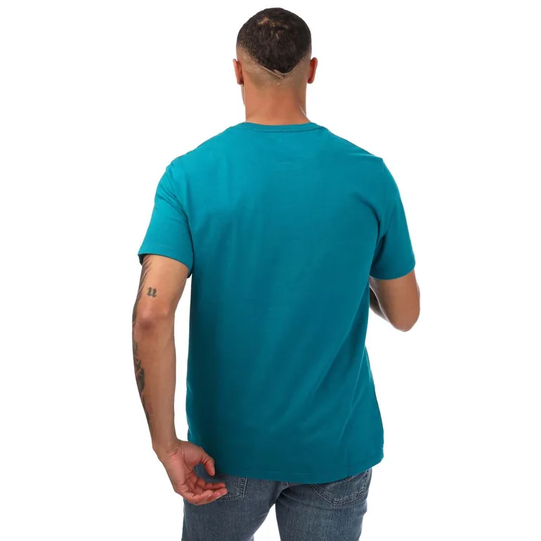Men's Levis Original Housemark T-Shirt in Blue - 1
